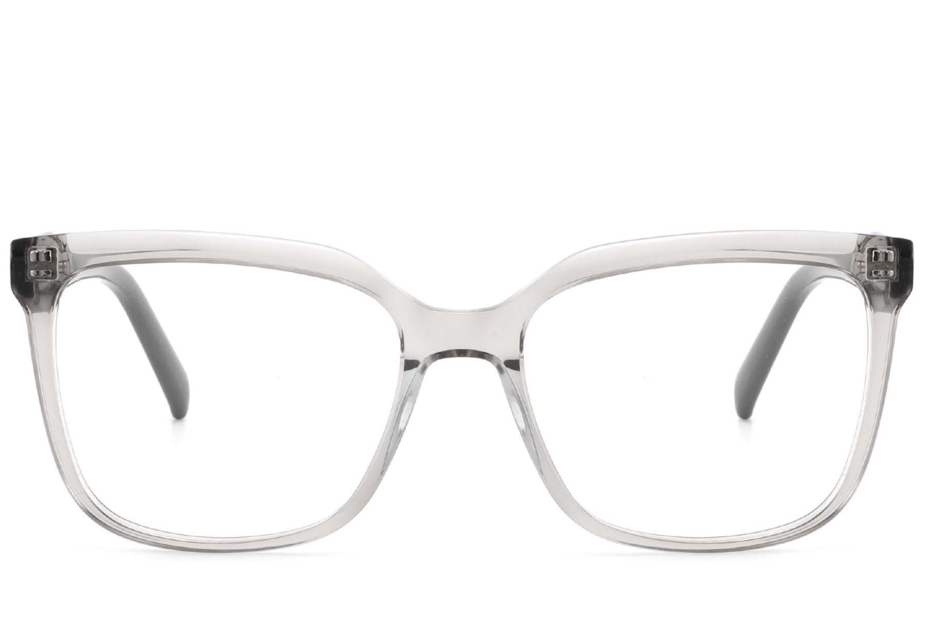 Rectangular Grey Acetate Glasses #BS2425-1465