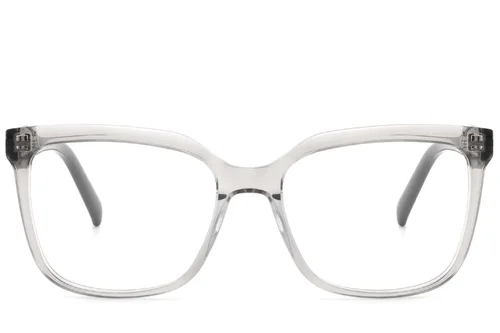 Lunettes rectangulaires en acétate gris #BS2425-1465