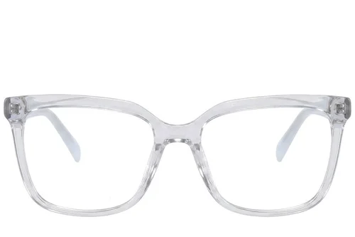 Lunettes rectangulaires en acétate bleu #BS2425-1467