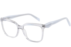 Gafas rectangulares de acetato azul #BS2425-1467