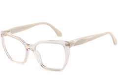 Gafas de acetato marrón mariposa n.° BS2425-1476
