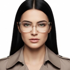 Gafas de acetato marrón mariposa n.° BS2425-1476