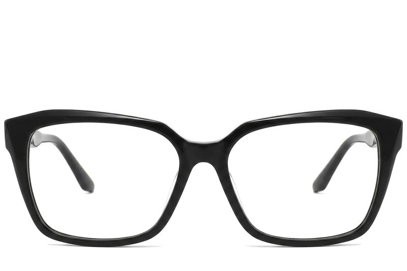 Bicchieri rettangolari in acetato nero #BS2425-1479