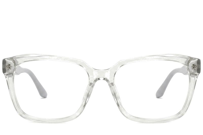 Rectangular Grey Acetate Glasses #BS2425-1482