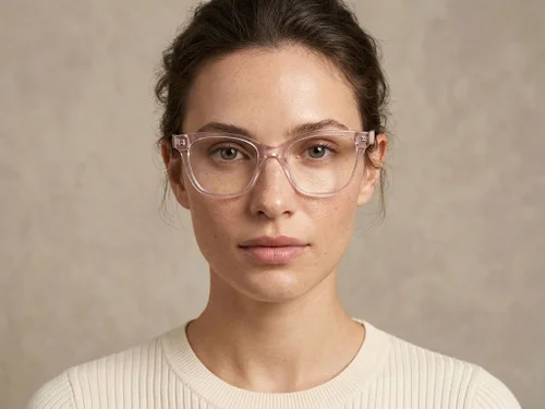 Lunettes en acétate rose papillon #BS2425-1487