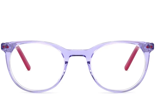 Bicchieri ovali in acetato viola #BS2425-1493