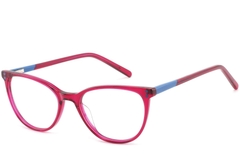 Gafas de acetato rojo mariposa #BS2425-1495