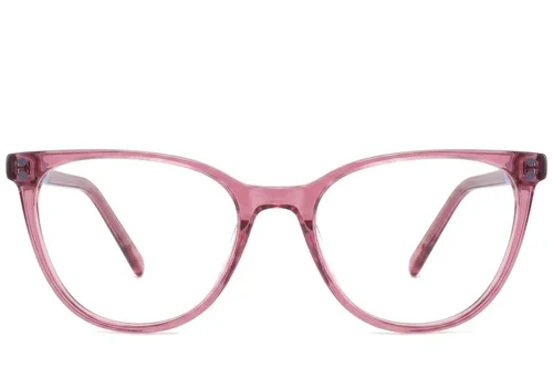 Lunettes en acétate rose papillon #BS2425-1496