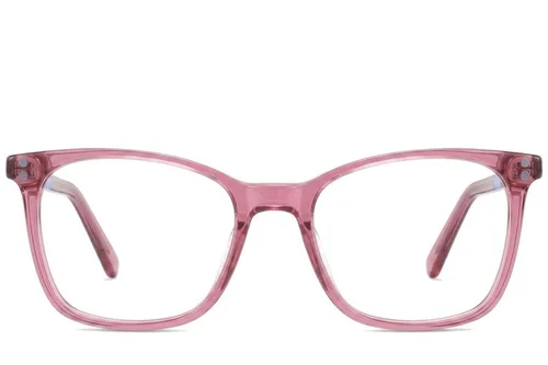 Lunettes papillon en acétate rouge #BS2425-1502
