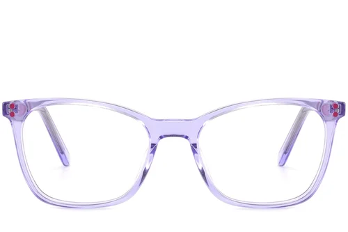 Lunettes papillon en acétate violet #BS2425-1503