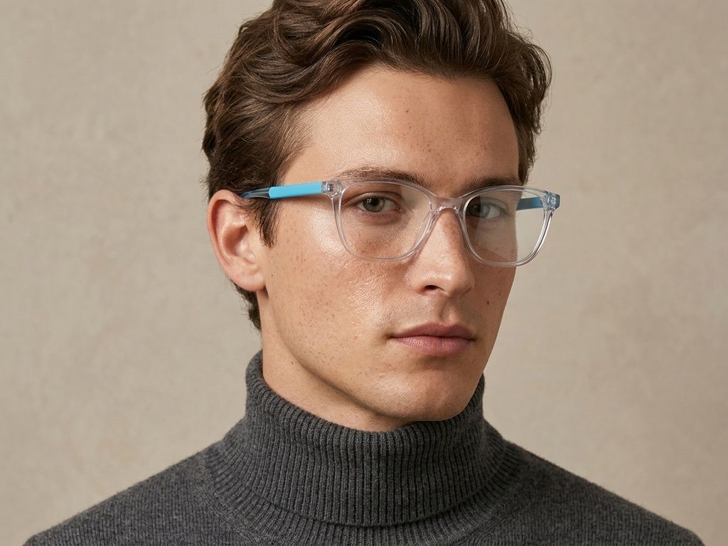 Gafas de acetato transparentes con forma de mariposa #BS2425-1506