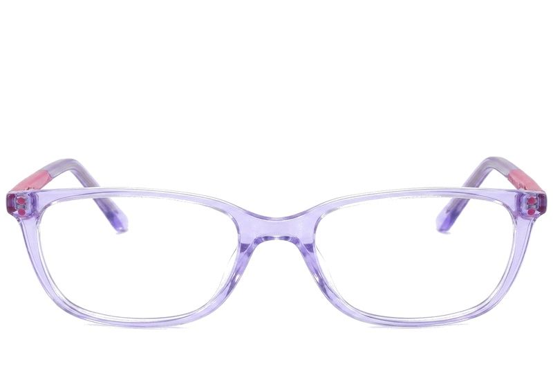 Bicchieri rettangolari in acetato viola #BS2425-1509