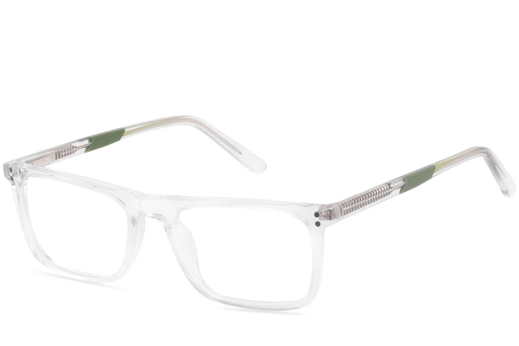 Gafas de aviador de acetato transparente #BS2425-1514