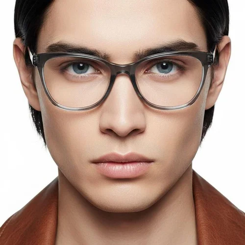 Lunettes en acétate gris papillon #BS2425-1524