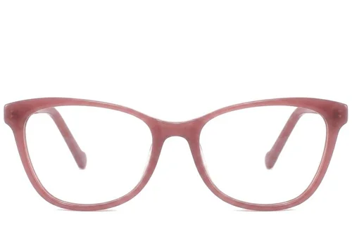 Lunettes papillon en acétate rouge #BS2425-1527