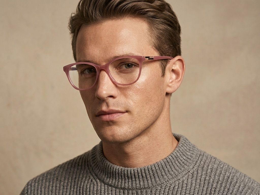 Butterfly Red Acetate Glasses #BS2425-1527