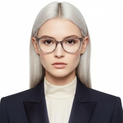 Gafas de acetato moradas con forma de mariposa n.° BS2425-1528