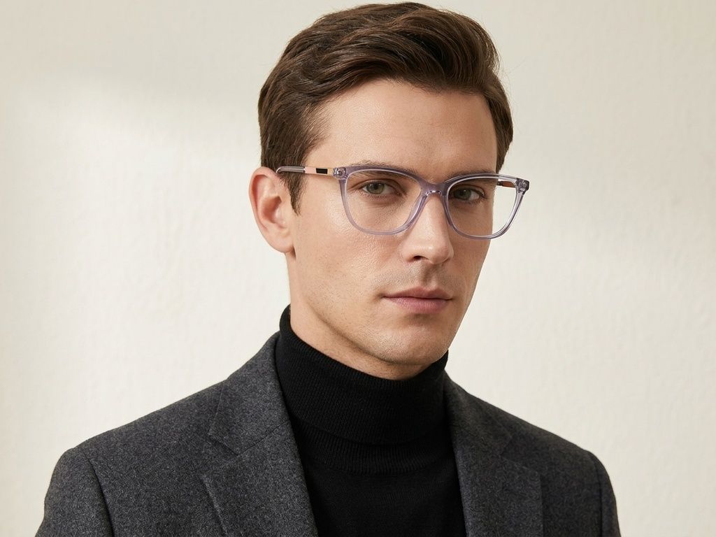 Butterfly Purple Acetate Glasses #BS2425-1532
