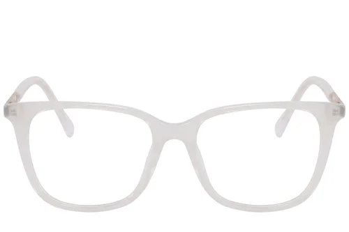 Verres rectangulaires en acétate transparent #BS2425-1534