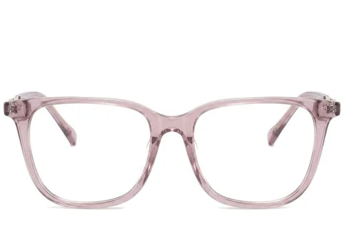Lunettes rectangulaires en acétate rose #BS2425-1535