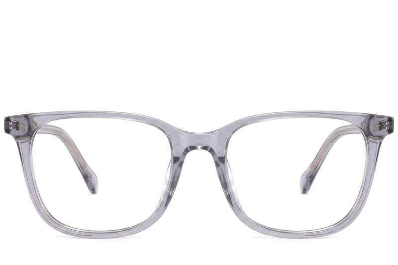 Gafas rectangulares de acetato morado #BS2425-1538