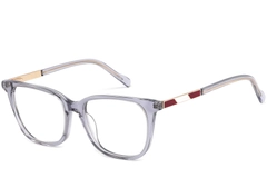 Gafas rectangulares de acetato morado #BS2425-1538