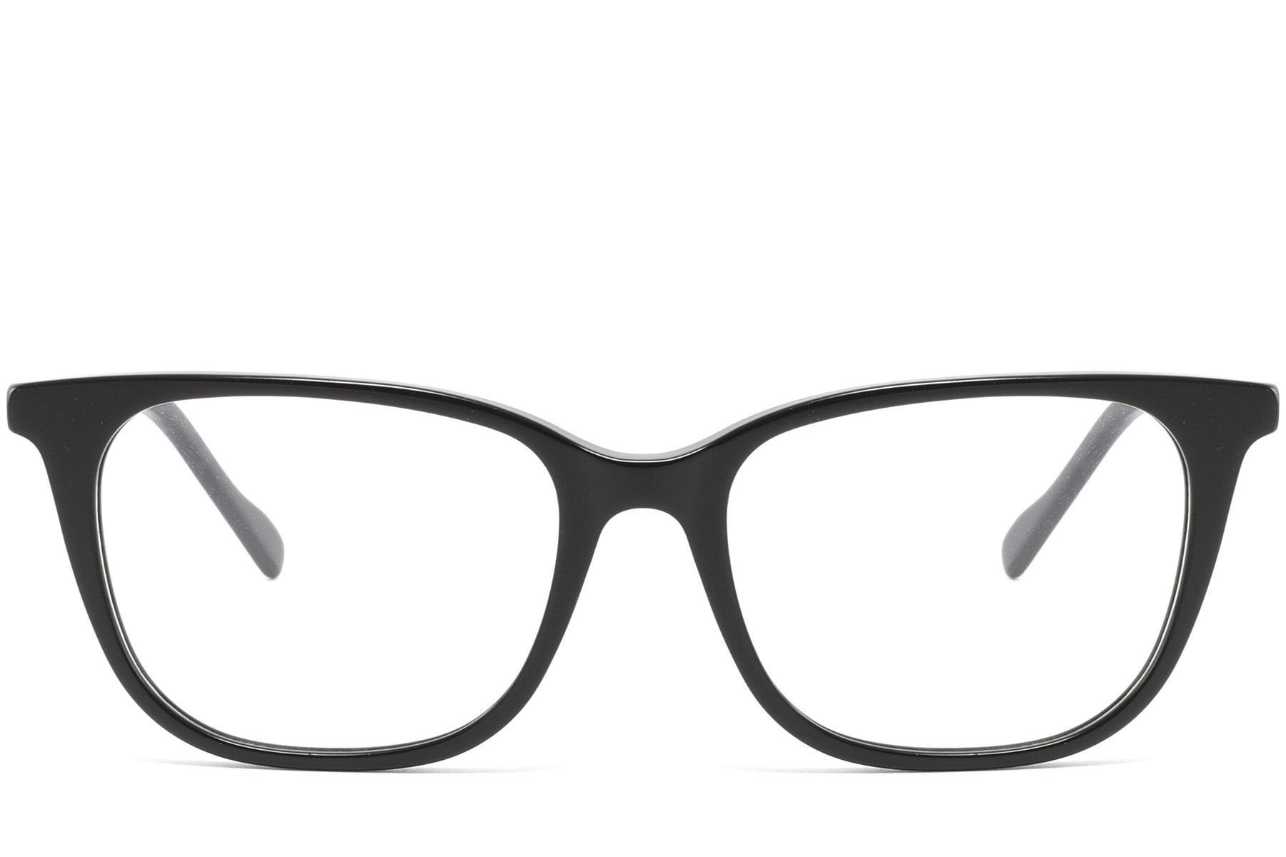 Rectangular Black Acetate Glasses #BS2425-1539