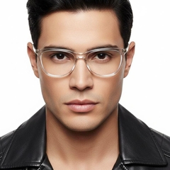 Gafas de acetato transparentes con forma de mariposa #BS2425-1550