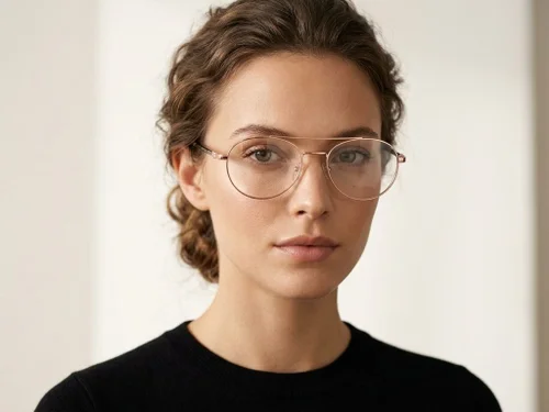 Lunettes aviateur en métal doré #BS2425-1562