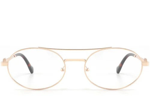 Lunettes aviateur en métal doré #BS2425-1562