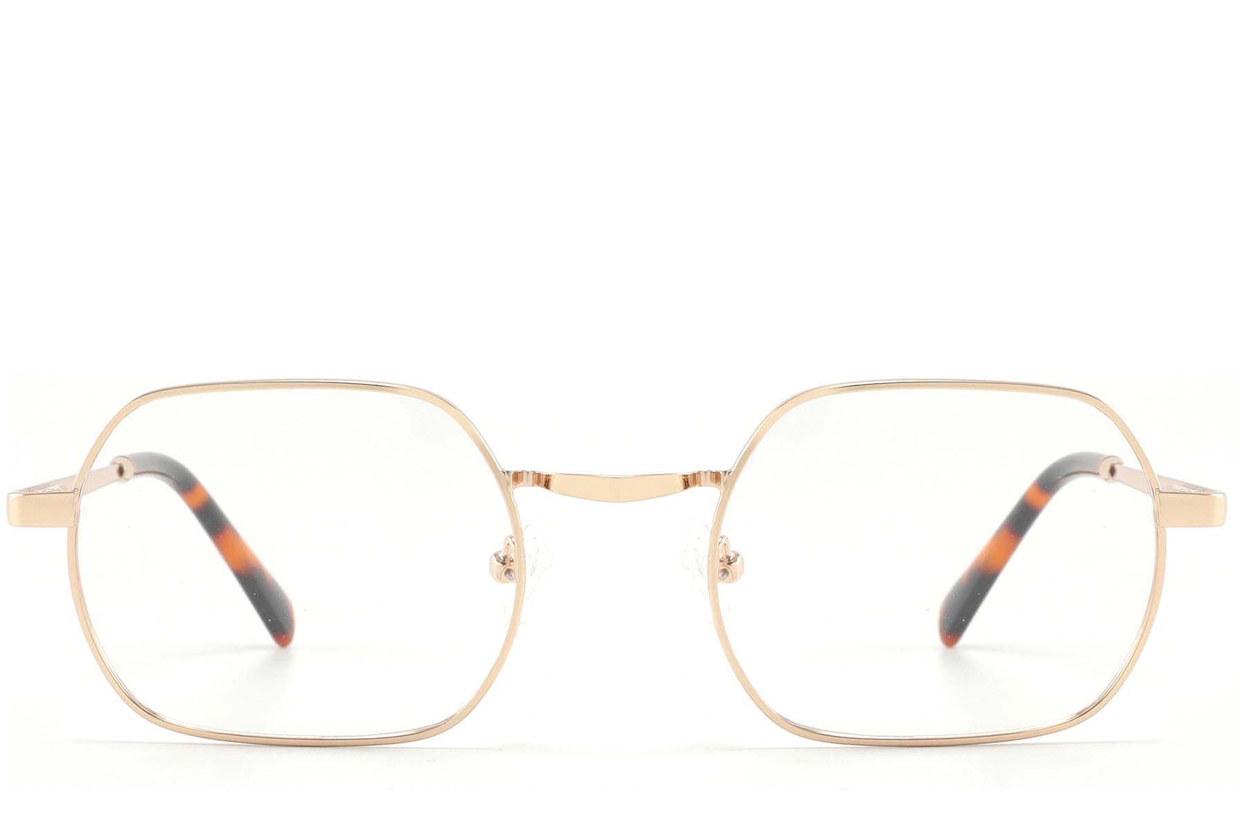 Geometric Golden Metal Glasses #BS2425-1578