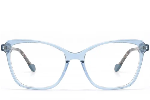 Lunettes en acétate bleu papillon #BS2425-1592