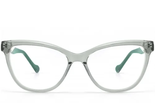 Lunettes en acétate vert papillon #BS2425-1598