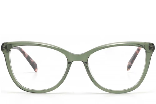 Gafas de acetato verde mariposa #BS2425-1601