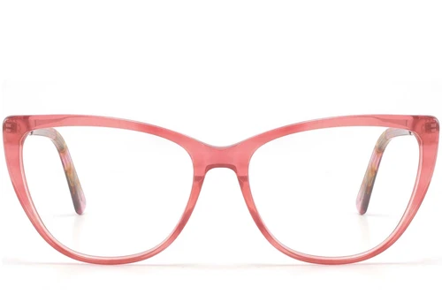 Gafas de acetato rosa mariposa #BS2425-1613