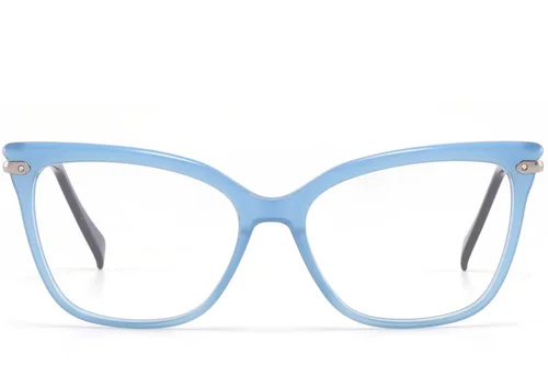 Lunettes en acétate bleu papillon #BS2425-1614