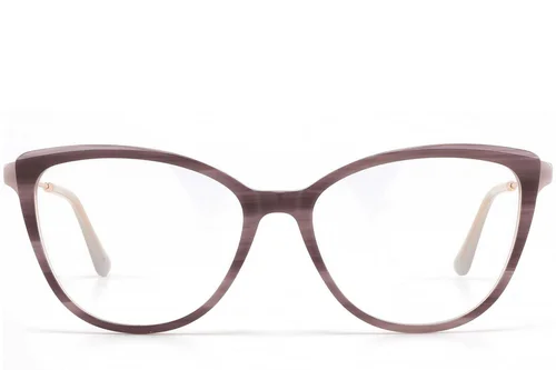 Lunettes en acétate violet papillon #BS2425-1615