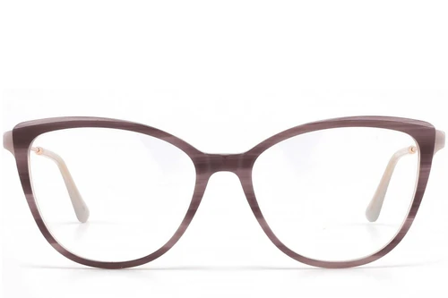 Gafas de acetato moradas con forma de mariposa n.° BS2425-1615