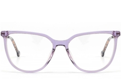 Gafas de acetato moradas con forma de mariposa n.° BS2425-1616
