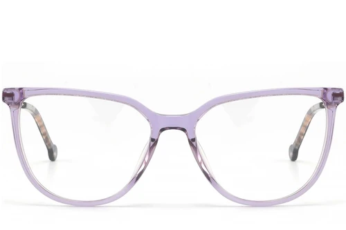 Gafas de acetato moradas con forma de mariposa n.° BS2425-1616