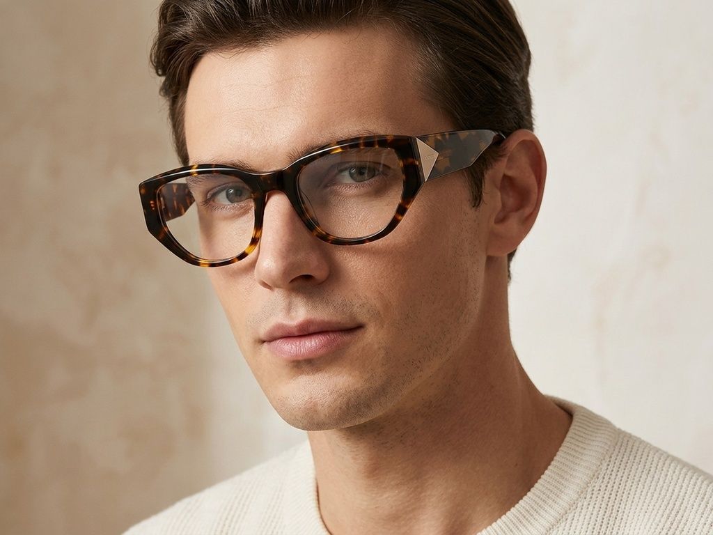 Gafas de acetato con diseño de mariposa y carey #BS2425-1633