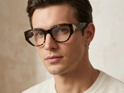 Lunettes en acétate écaille de tortue papillon #BS2425-1633