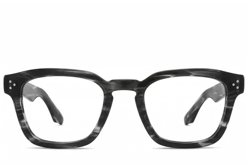 Lunettes rectangulaires en acétate gris #BS2425-1674
