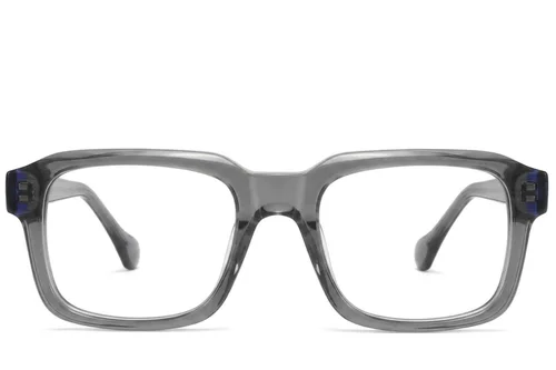 Lunettes rectangulaires en acétate gris #BS2425-1684