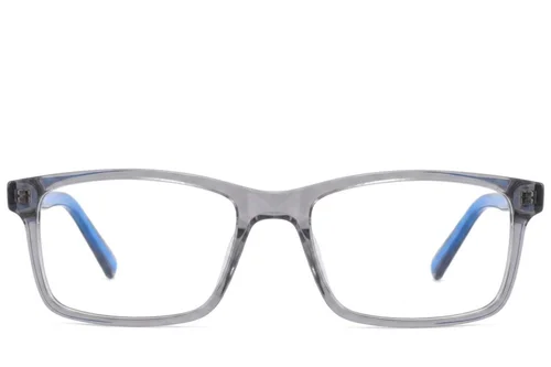 Lunettes rectangulaires en acétate gris #BS2425-1779