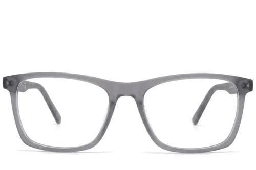Lunettes rectangulaires en acétate gris #BS2425-1796