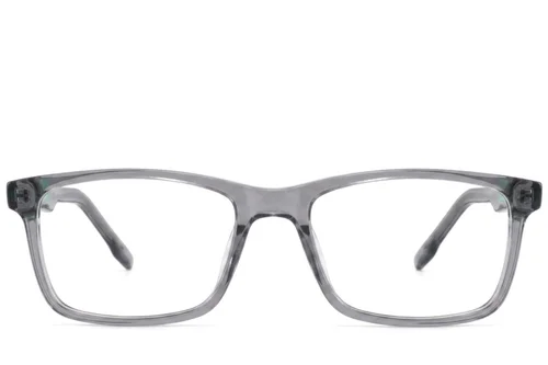 Lunettes rectangulaires en acétate gris #BS2425-1817