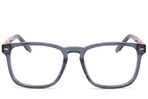 Lunettes rectangulaires en acétate bleu #BS2425-1828