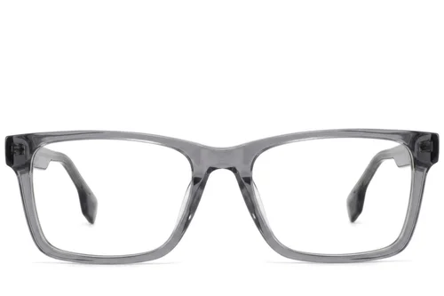 Lunettes rectangulaires en acétate gris #BS2425-1840
