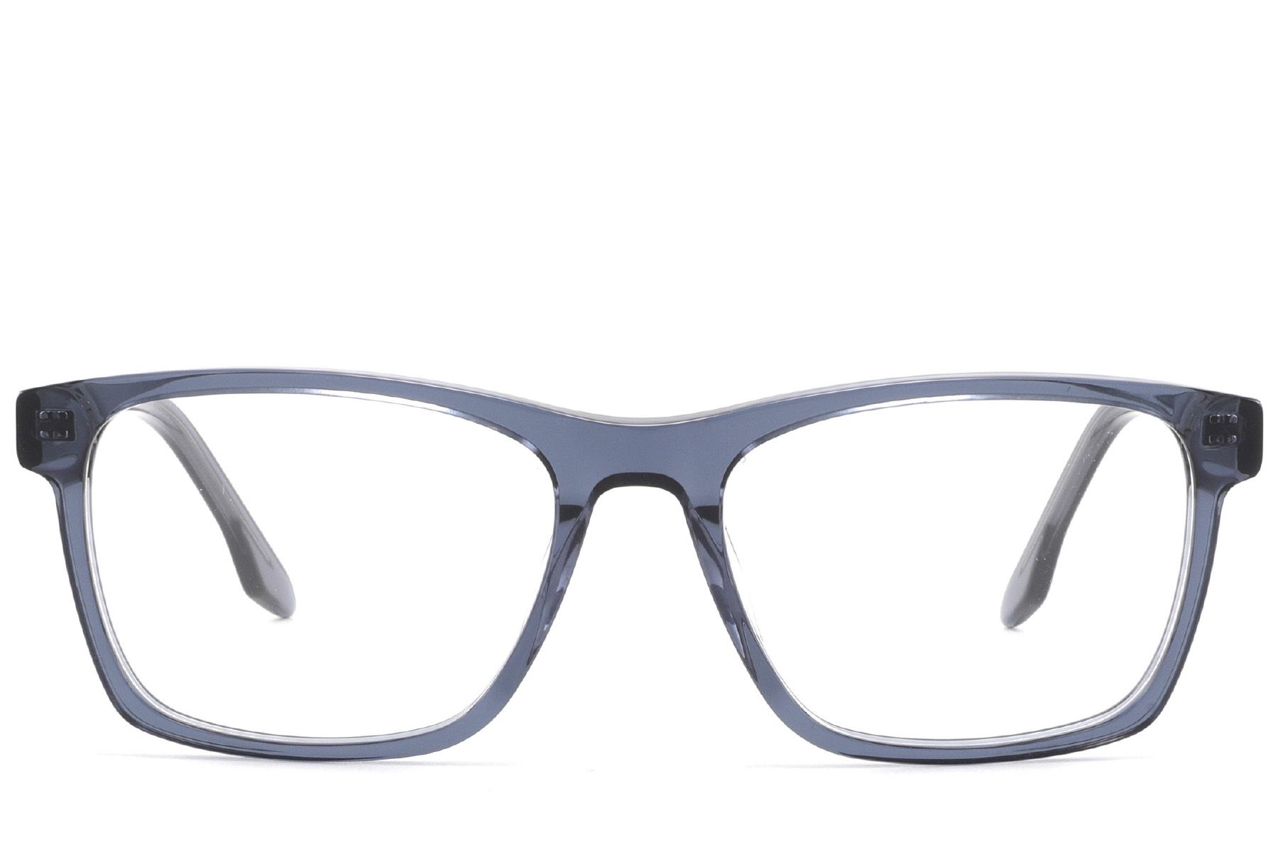 Rectangular Blue Acetate Glasses #BS2425-1851